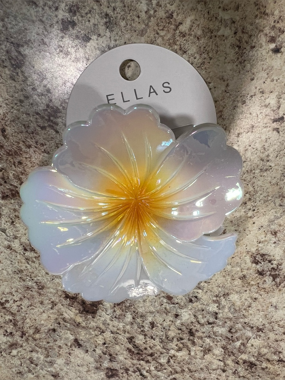 Brand New-Ellas Floral Hair Clip